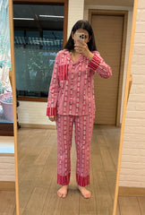 Bows & Stripes Pyjama Set