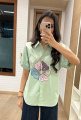 Reverie Pistachio Shirt