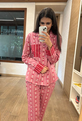 Bows & Stripes Pyjama Set