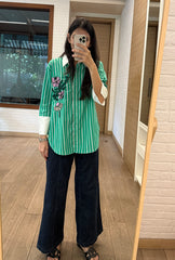 Maison Bloom Stripes Shirt