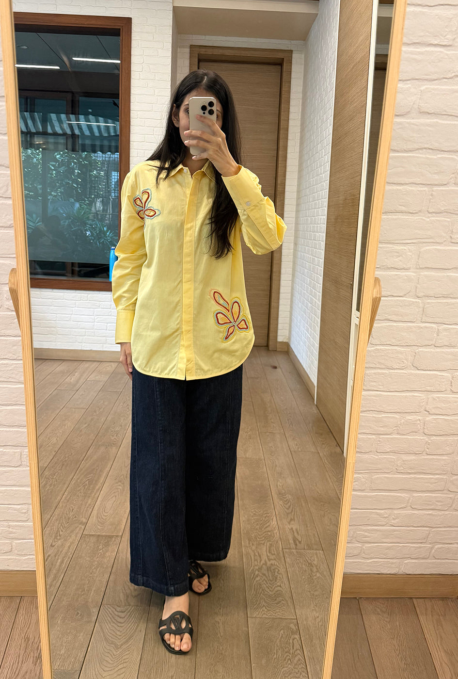 Flora Butter Yellow Shirt