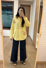 Flora Butter Yellow Shirt