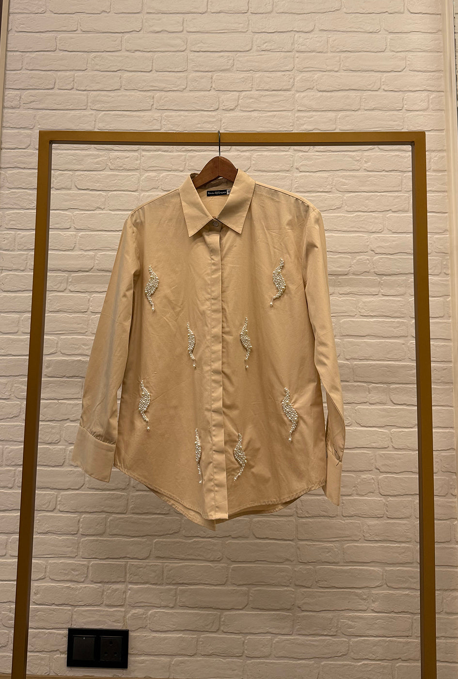 Pearl Oasis Shirt | Beige