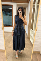 Monaco Navy Dress