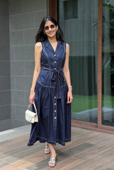 Monaco Navy Dress