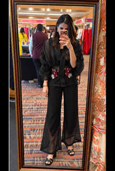 Eclat Organza Black Set