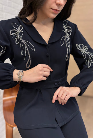 Milano Coord Set| Navy
