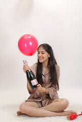 Classic Champagne Shorts Set