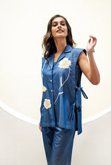 Summer Bloom Denim Jacket