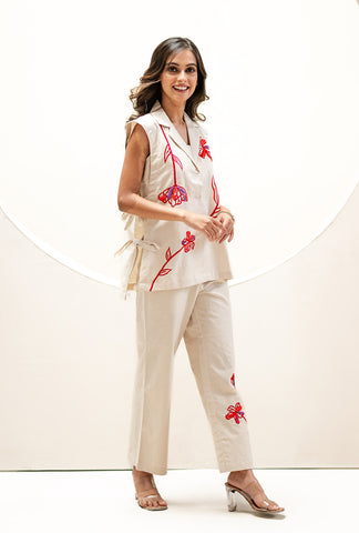 Summer Bloom  Jacket | Linen