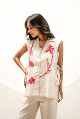 Summer Bloom Jacket | Linen