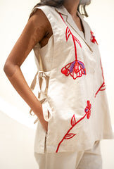 Summer Bloom Jacket | Linen