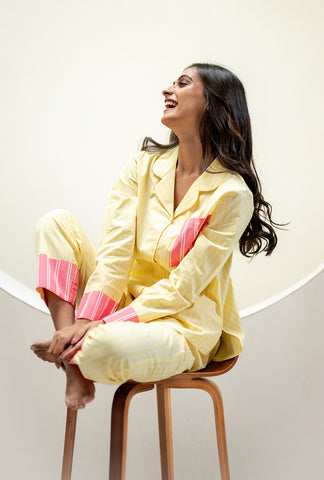 Yellow Meringue PJ Set