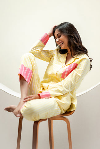 Yellow Meringue PJ Set