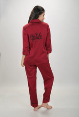 Classic Maroon Pyjama Set