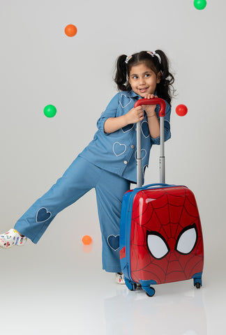 Love in Denim Coord Set|Kids