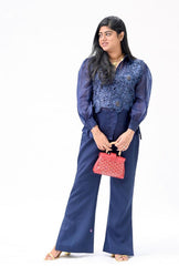 Lacey Bib Navy Set