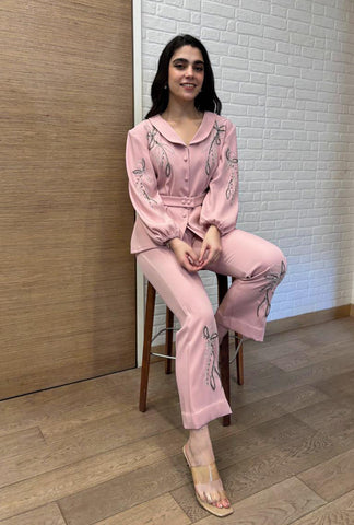 Milano Coord Set| Pink