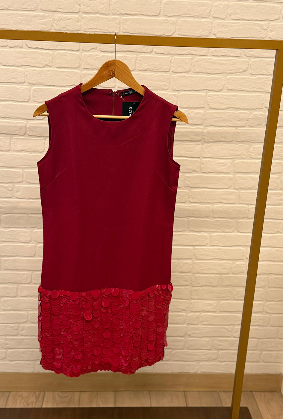 Bling On Dress |Merlot