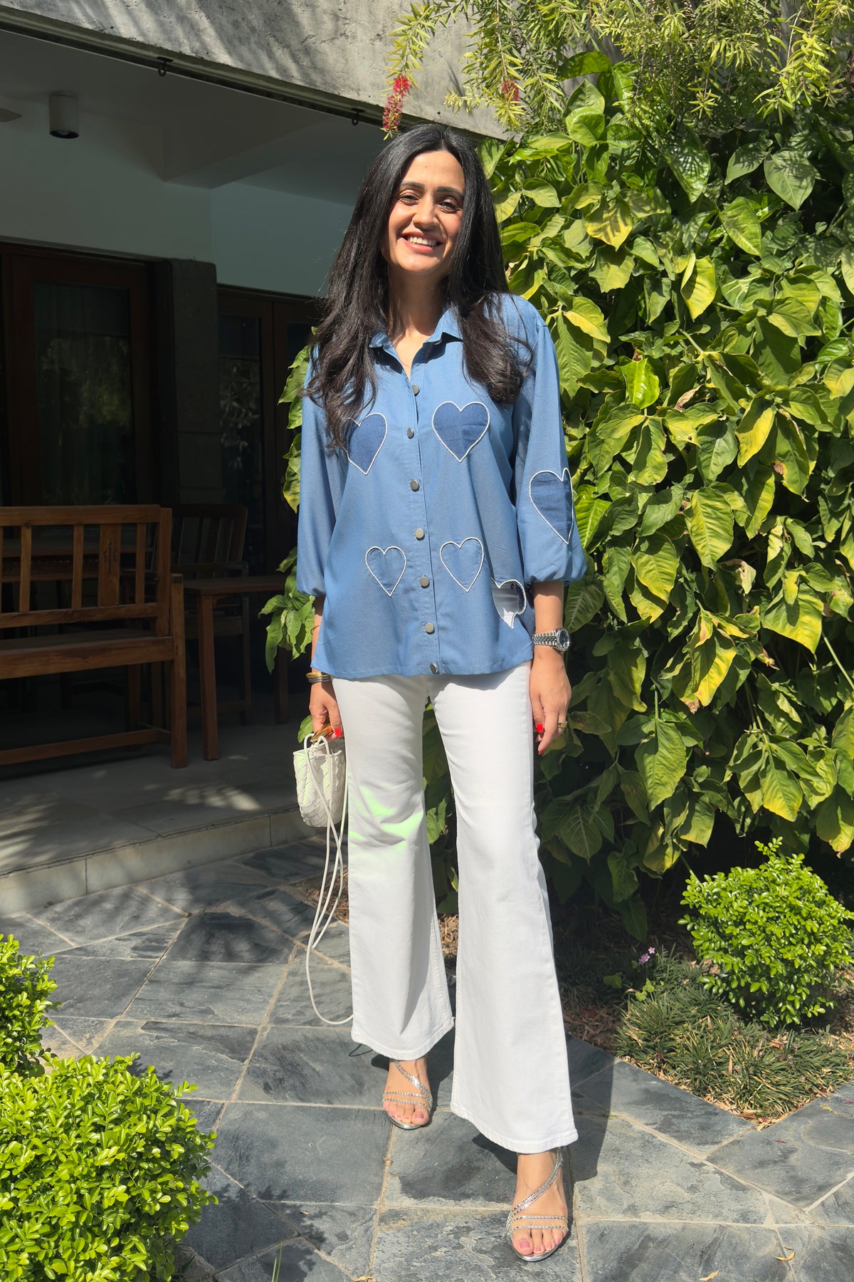Love in Denim Shirt